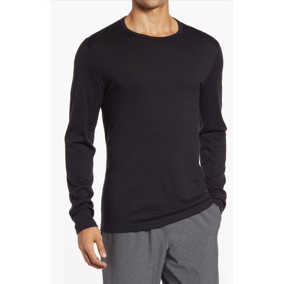 Icebreaker Other - Icebreaker Merino 200 Oasis Long Sleeve Thermal Shirt Black Mens L 104365001
